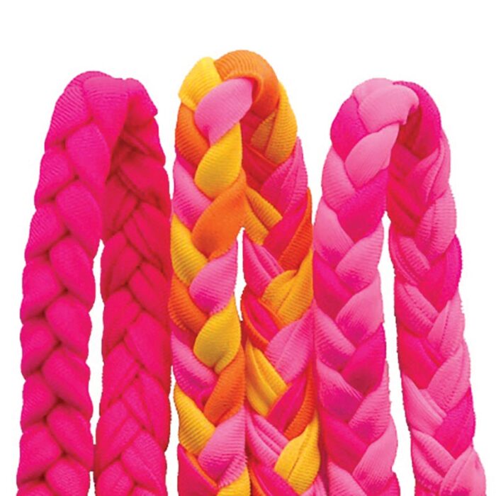 3 Pack Party Girl Pom Braid Headband Single Pom Braid Hairbands 2