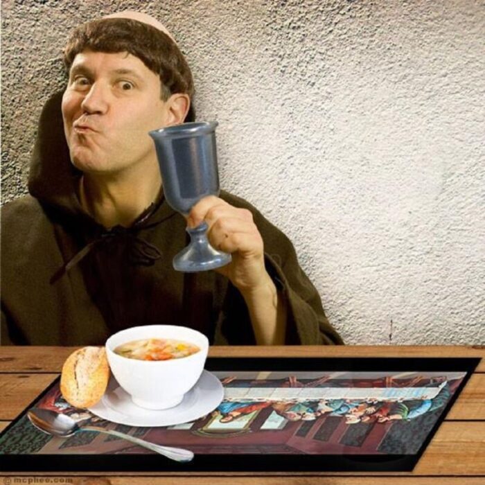 3 Packs of Last Supper Paper Placemats 40 per pack Funny Peel Off Pad for a Biblical Feast at Home 4