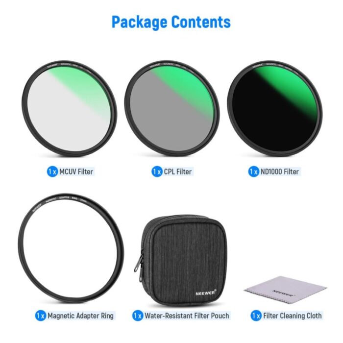 4 in 1 Magnetic Lens Filter Kit