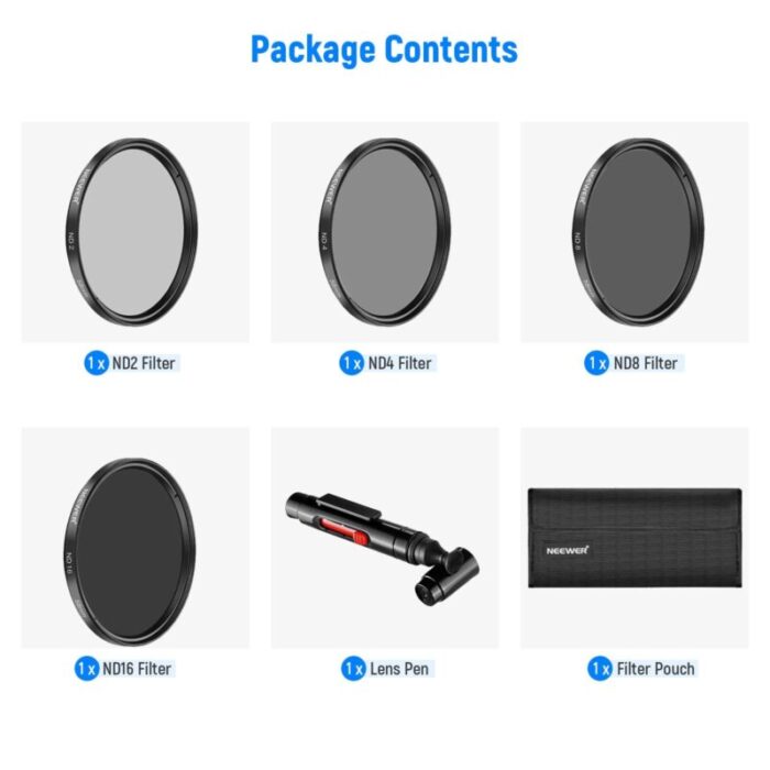 52MM 58MM ND Filter Kit for Canon