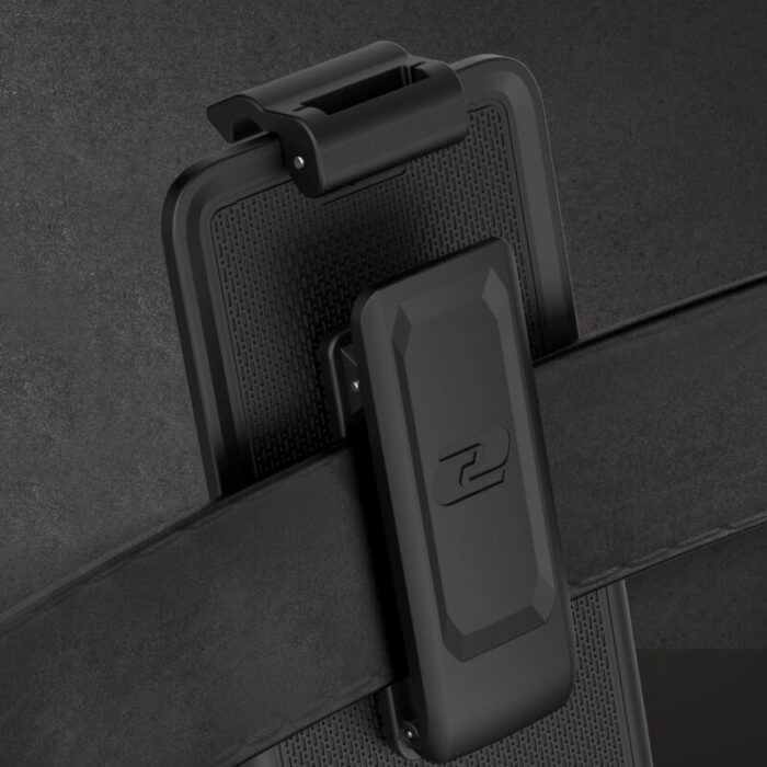 Belt Clip Holster For Moto G7 Power Thin Armor Black HL84TA 3 1