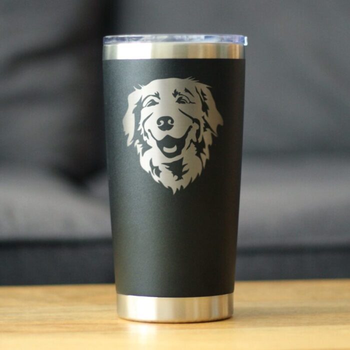 CT20oz goldenretrieverNEW black LS1 SQ