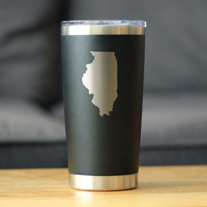 CT20oz illinoisoutline black LS1 SQ