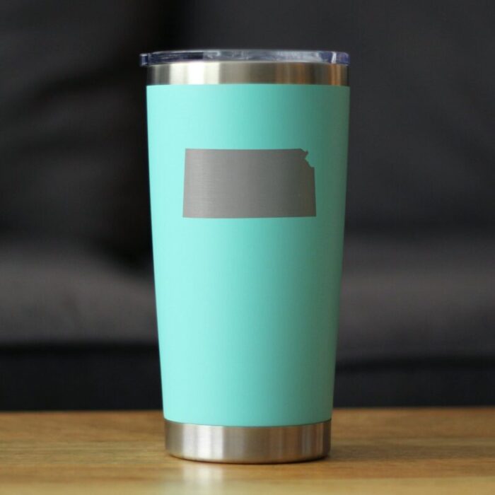 CT20oz kansasoutline teal LS1 SQ