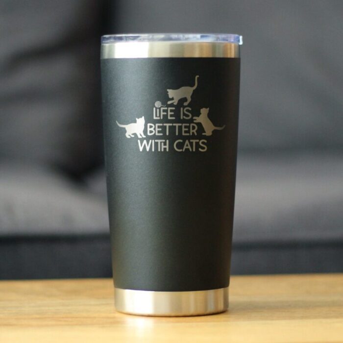 CT20oz lifeisbetterwithcats black LS1 SQ