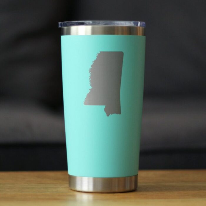 CT20oz mississippioutline teal LS1 SQ