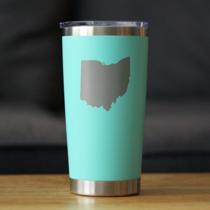 CT20oz ohiooutline teal LS1 SQ