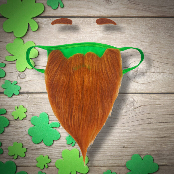 Encased St Patricks Day Face Mask MSP401 5