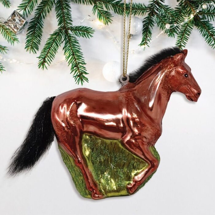 ForProduct 01AmericanQuarterHorseGlassChristmasOrnament EquestrianGiftMockupGroup 05 01