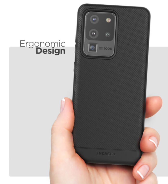 Galaxy S20 Ultra Thin Armor Case Black Black TA112BK 7