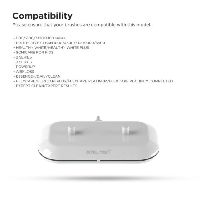 Galvanox Dual Charging Base for Philips Sonicare Toothbrush TBCH210 5