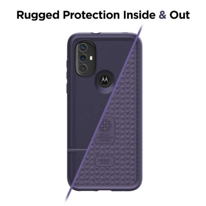 Moto G Power 2022 Rebel Case Purple RB222IG 2