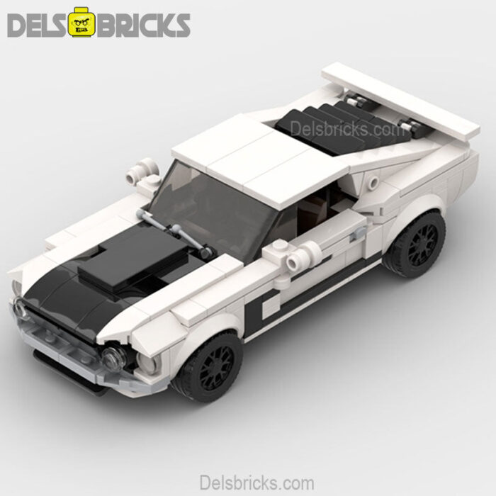 Mustang boss 302 Delsbricks Minifugres 4