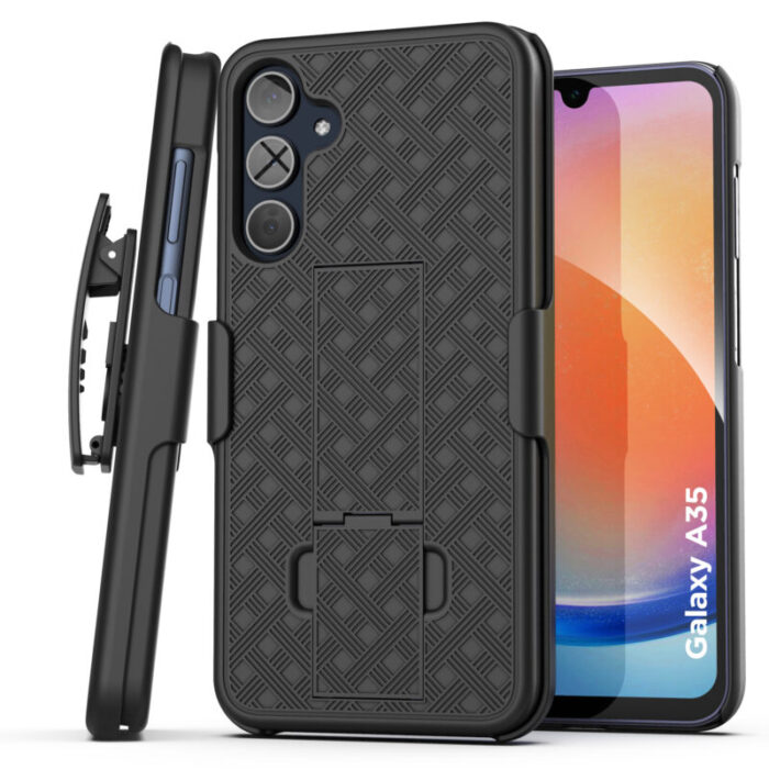 Samsung Galaxy A35 5G Duraclip Case with Belt Clip Holster EHCA436