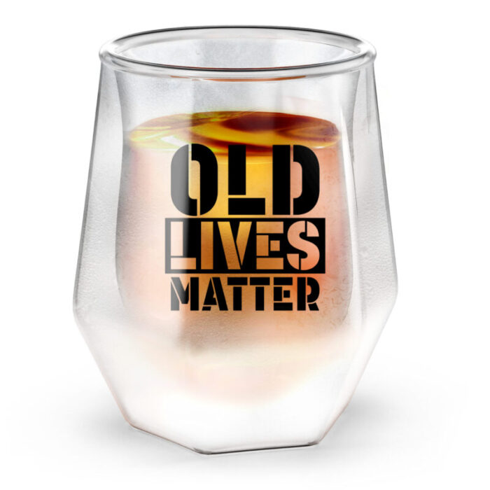 SoHo Whisky Glass OLD LIVES MATTER LI8632