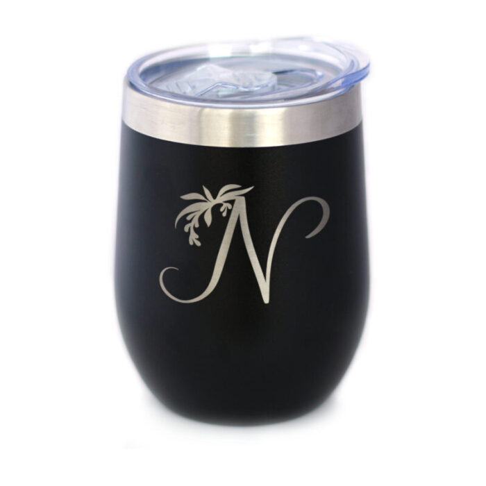 WT monogramfloralN black WB1 SQ