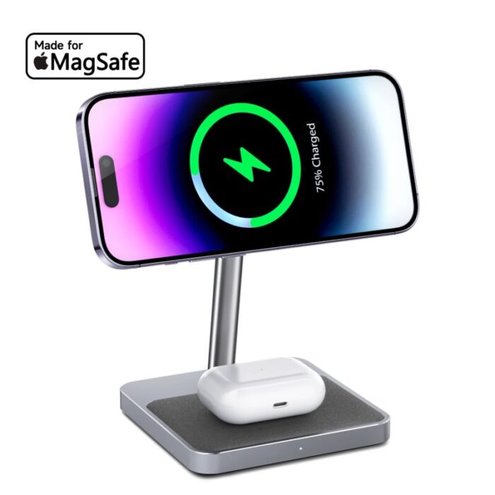 ZIKE 2 in 1 Magsafe Wireless Charger 6