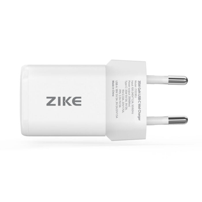 ZIKE 35W GaN USB C Wall Charger EU 4