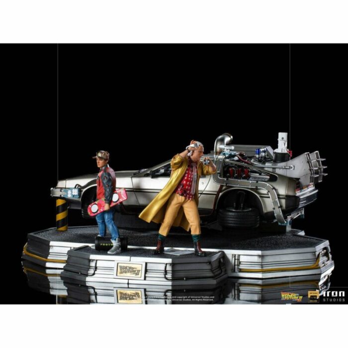 delorean set full deluxe version back to the future gallery 615e2c6b0f629