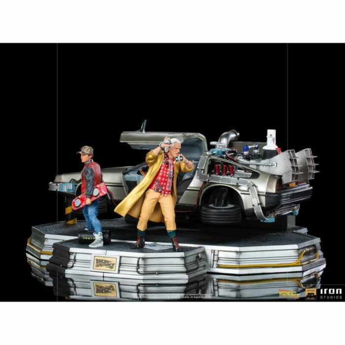 delorean set full deluxe version back to the future gallery 615e2c7fcdd09