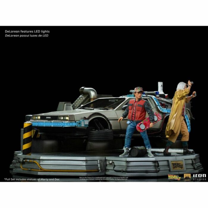 delorean set full deluxe version back to the future gallery 615e2c80bcd60