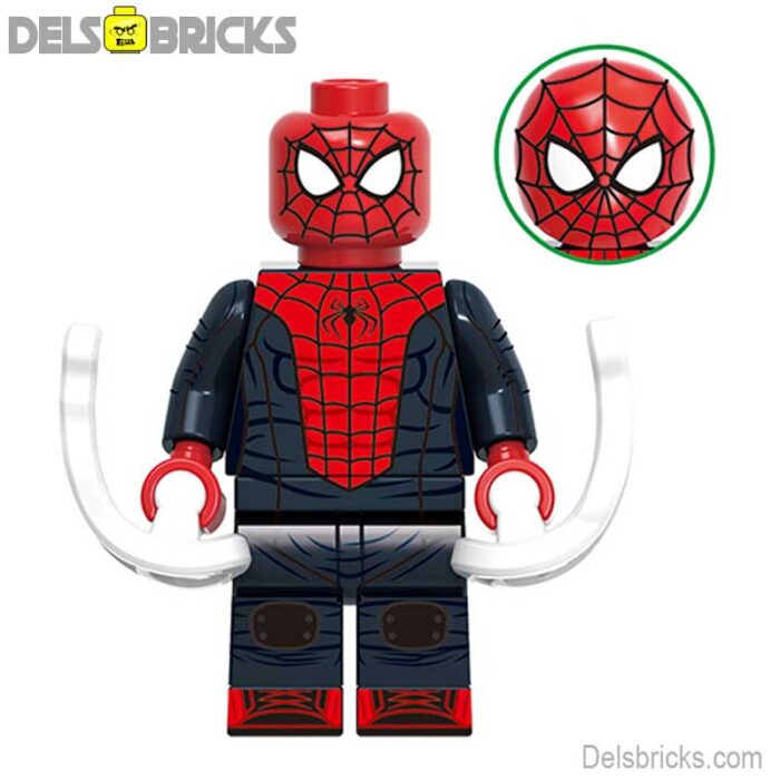 gh0151 spider man great responsibility suit delsbricks minifigures