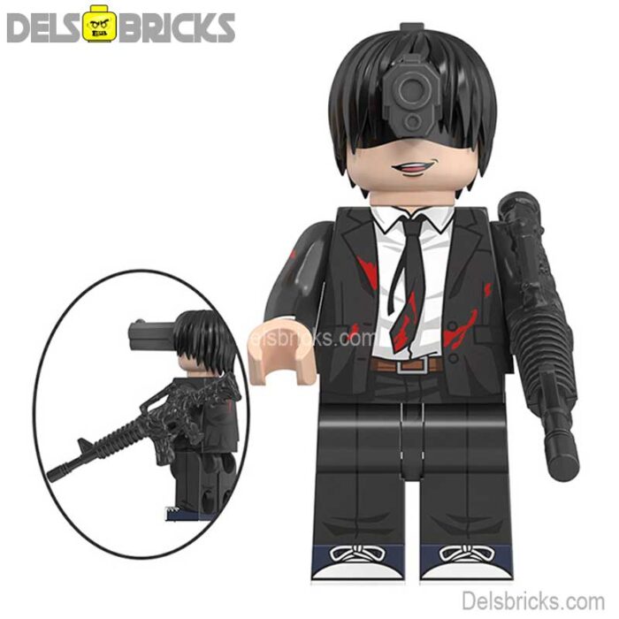 gun devil chainsaw man wm2529 delsbricks minifigures