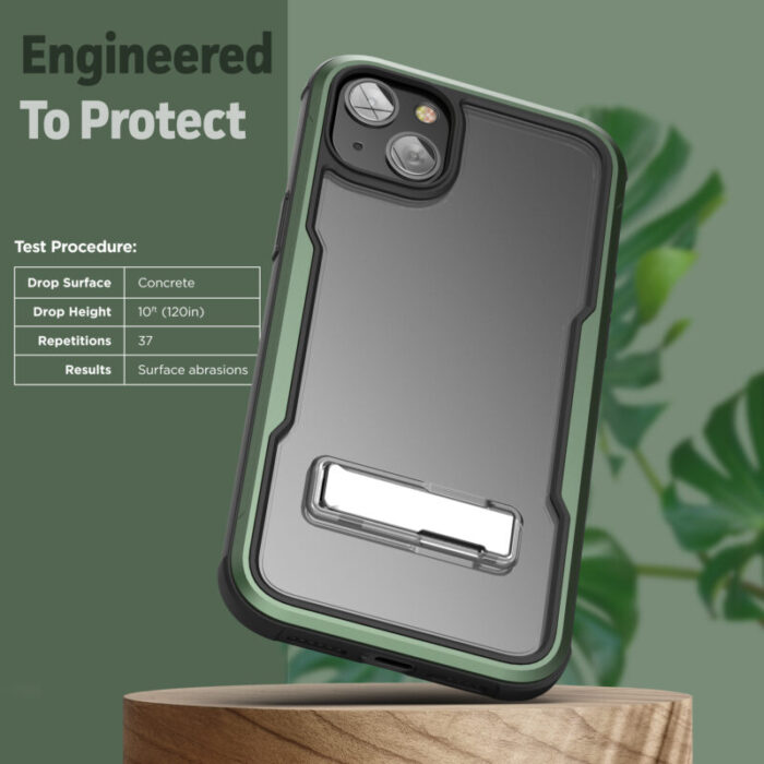 iPhone 14 Exos Armor Case with Screen Protector AL253GR 4 1