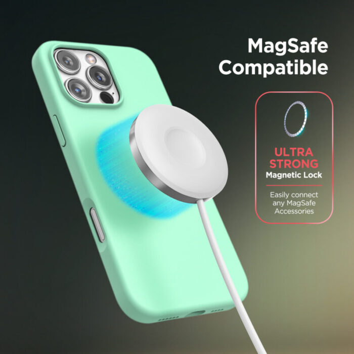 iPhone 16 Pro Silicone Magsafe Case ELSM441MN 4 1