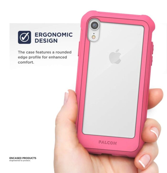 iPhone XR Falcon Case Pink Encased FC71PK 3