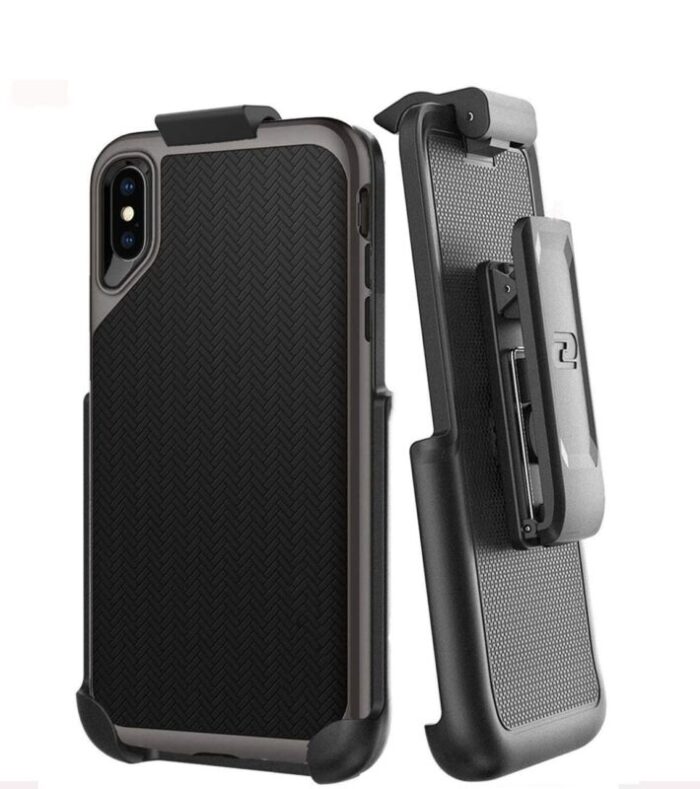 iPhone XS Max Spigen Neo Hybrid Holster Black HL05SF