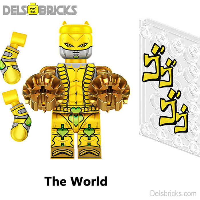 jojo 8 delsbricks minifigures