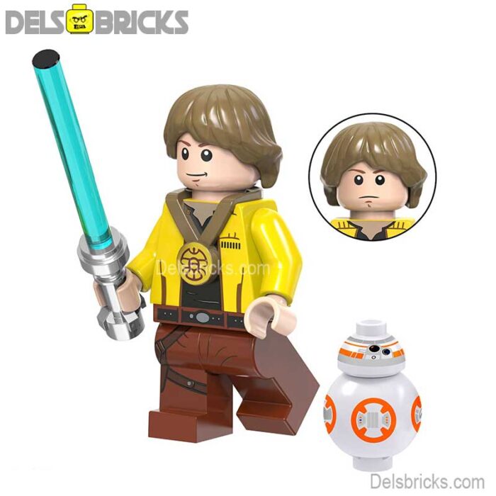 luke skywalker tv8079 delsbricks minifigures