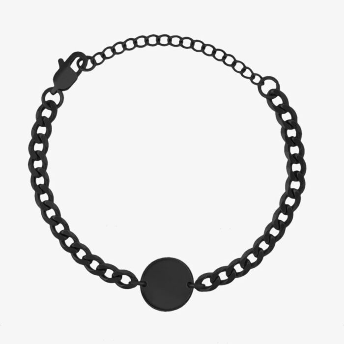 matteblackcoinbracelet