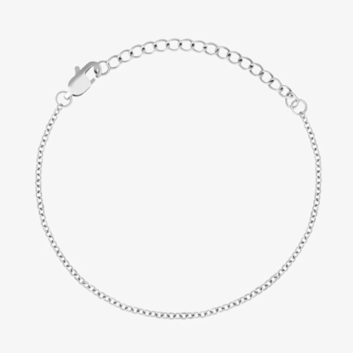 minimalchainbraceletsilver