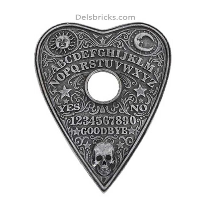 ouija planchettte pin delsbricks