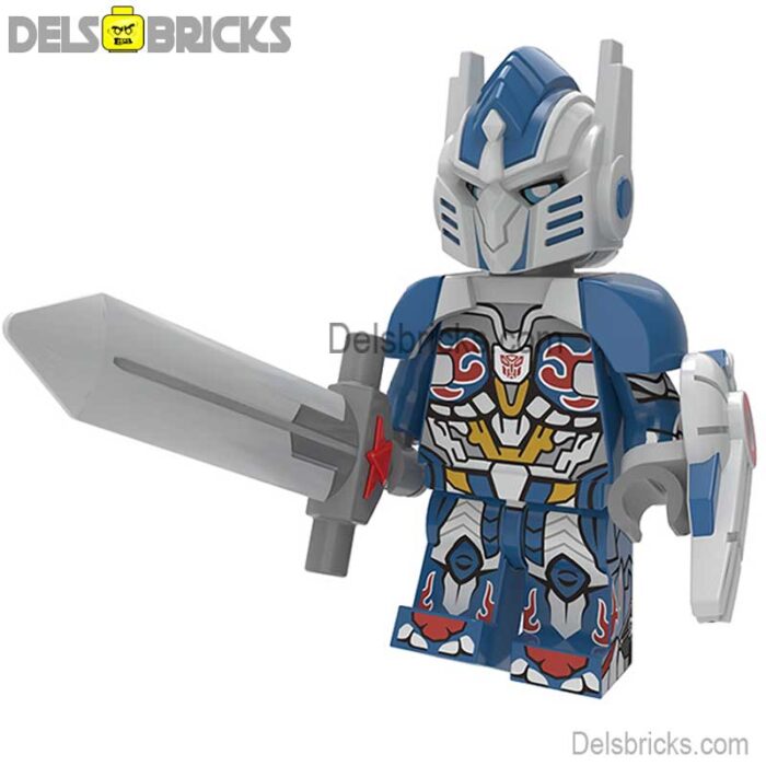 pg1889 optimus prime transformers delsbricks minifigures