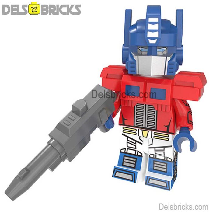 pg1893 optimus prime transformers delsbricks minifigures