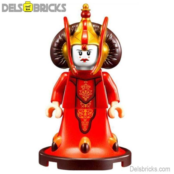 pg635 queen amidala lego star wars minifigures delsbricks