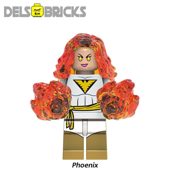 phoenix x men lego minifigures delsbricks