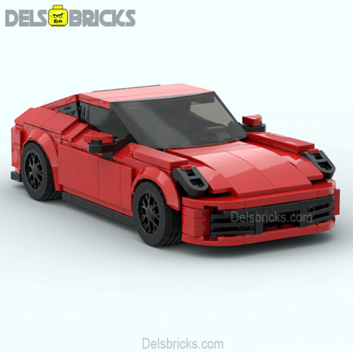 porsche 911 car Delsbricks Minifugres 2