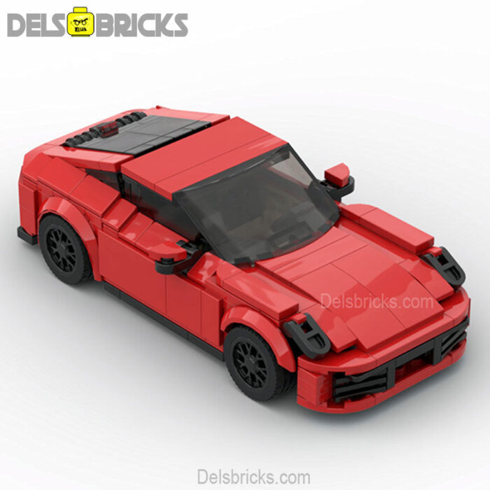 porsche 911 car Delsbricks Minifugres 3