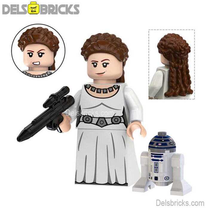 princess leia tv8078 delsbricks minifigures