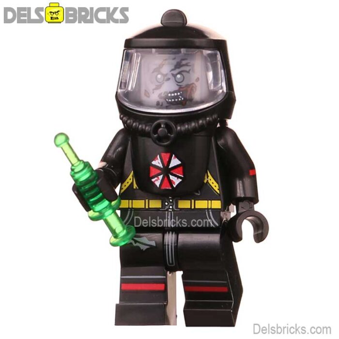 resident evil hazmat zombie msq2b delsbricks minifigures