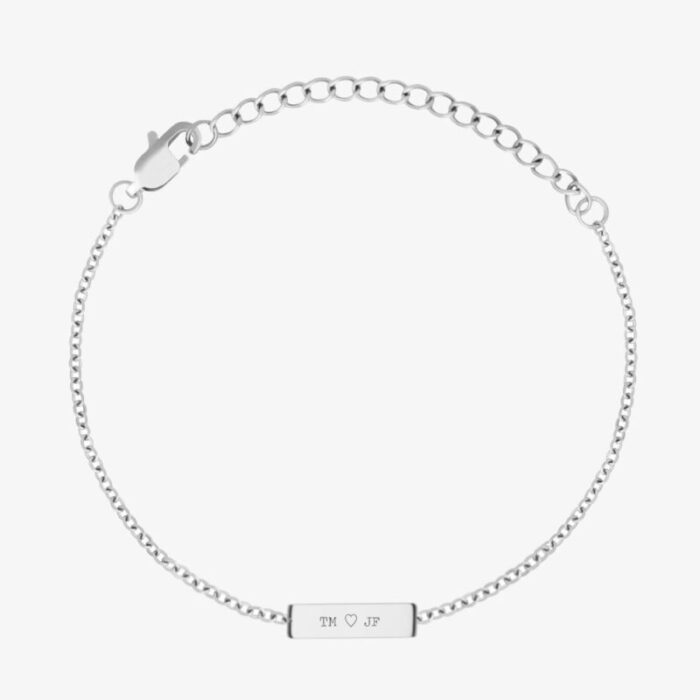 silverinitialbracelet