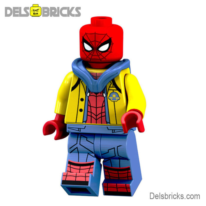 spiderman far from home lego minifigures delsbricks