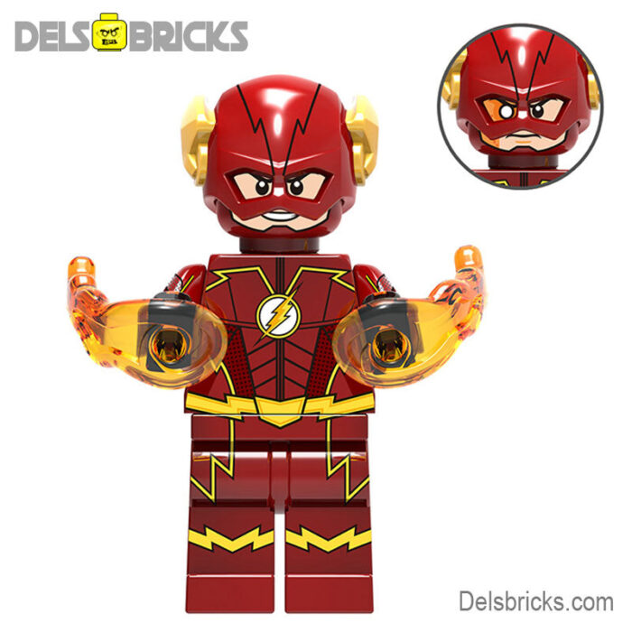 the flash lego minifigures delsbricks