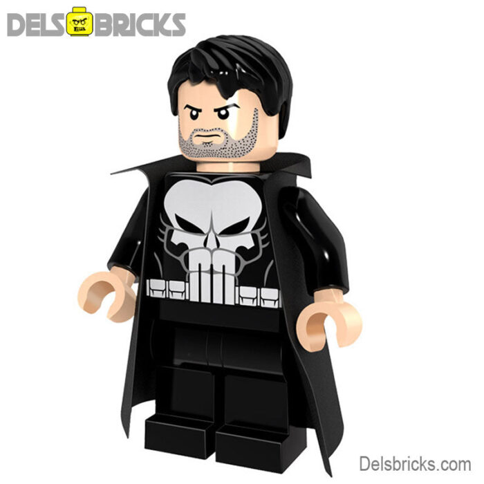 the punisher lego minifigures delsbricks