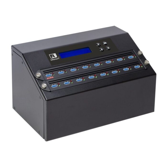 usb duplicator u reach 1 to 15 intelligent 9 u3 series usb duplicator and sanitizer 2