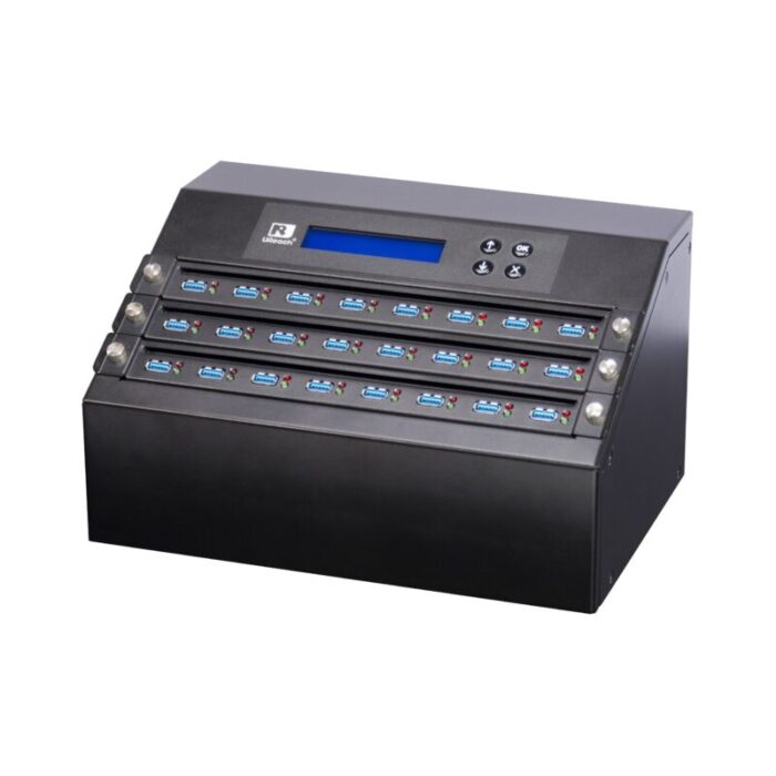 usb duplicator u reach 1 to 23 intelligent 9 u3 series usb duplicator and sanitizer 2